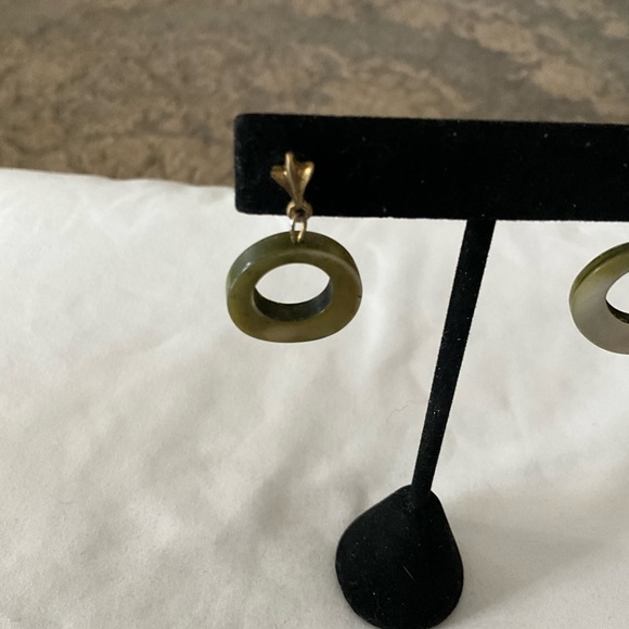 Abalone or shell earrings - Picture 3 of 8